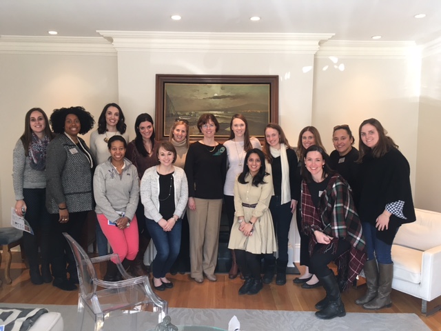 JL Boston members at one of our 2018 Salon Series trainings, with speaker Trish Gannon, Executive Vice President, Finance & Planning, and Chief Financial Officer for the Boys & Girls Clubs of Boston